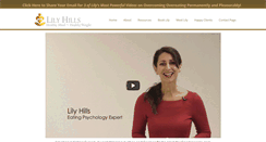 Desktop Screenshot of lilyhills.com